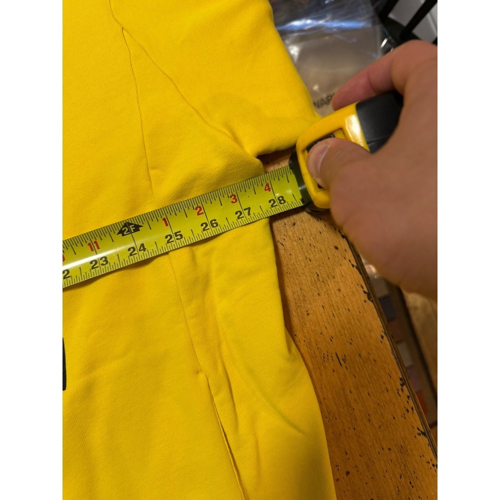 Bloody Sunday Men's Yellow Dog  Sport Hoodie Size Large New With‎ Out Tags - Picture 6 of 7
